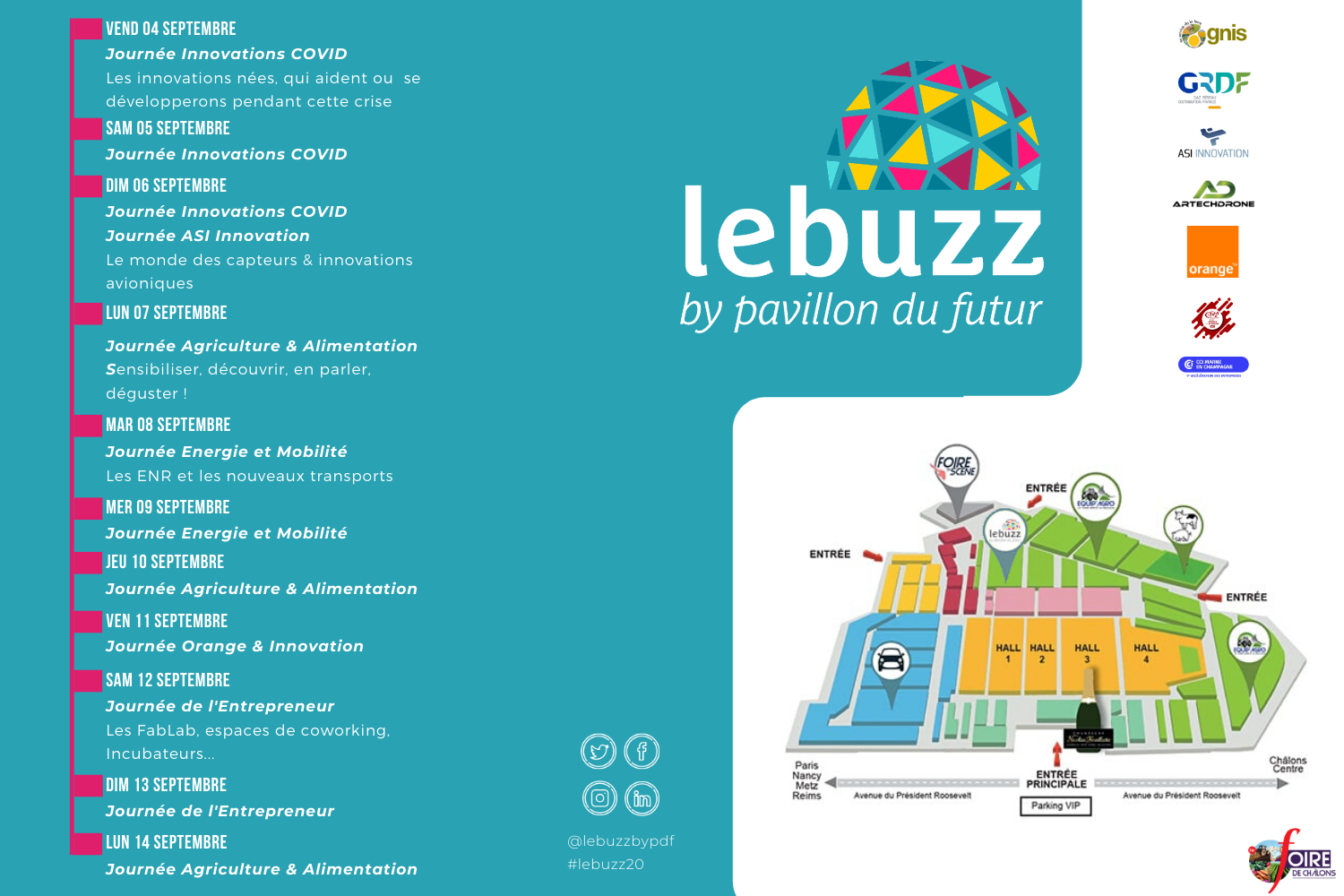 Programme du Buzz by Pavillon du Futur 2020