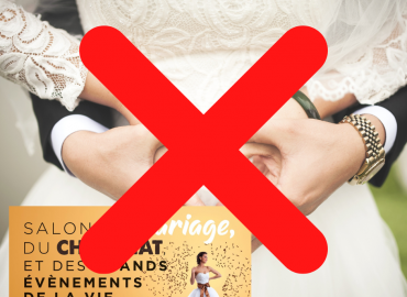 ANNULATION SALON DU MARIAGE 2022